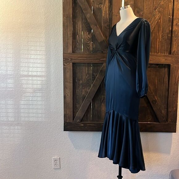 NWT Cinq à Sept Women's Velda Silk Dress - Picture 7 of 16